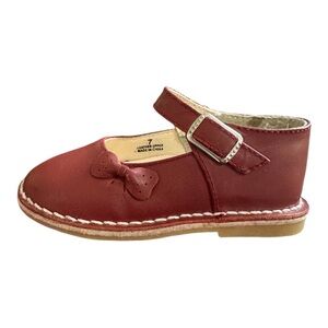 L'Amour Shoes Girl's Iris Bow Mary Jane Shoes